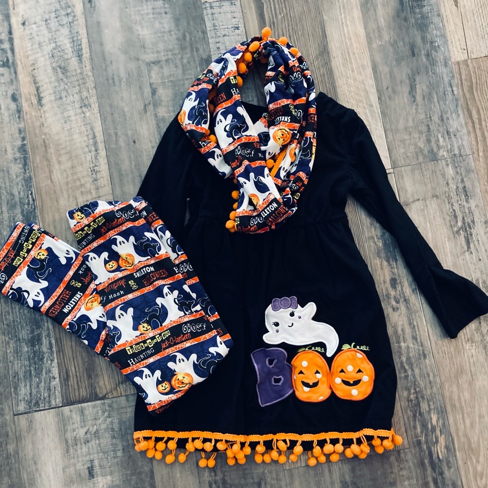 NWOT boutique Girls’s 6/7 Halloween outfit